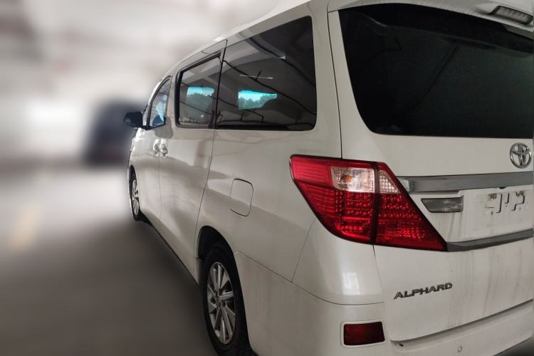 Used Toyota Alphard 2012 2.4L Luxury Edition Rear Left 45 Deg