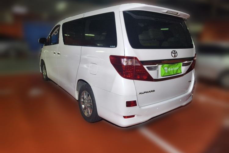 Used Toyota Alphard 2012 3.5L Luxury Edition Rear Left 45 Deg
