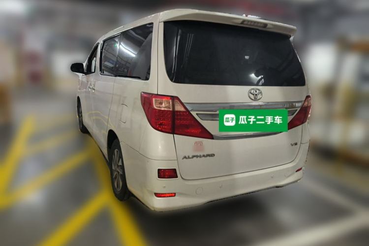 Used Toyota Alphard 2012 3.5L Luxury Edition Rear Left 45 Deg