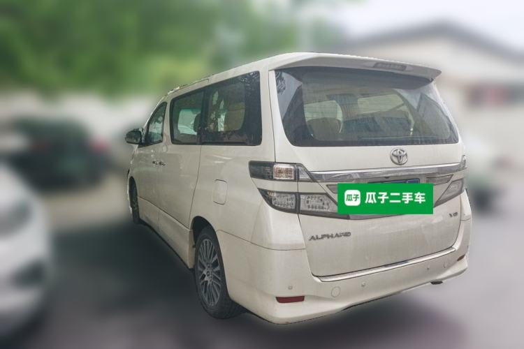 Used Toyota Alphard 2012 3.5L Luxury Edition Rear Left 45 Deg