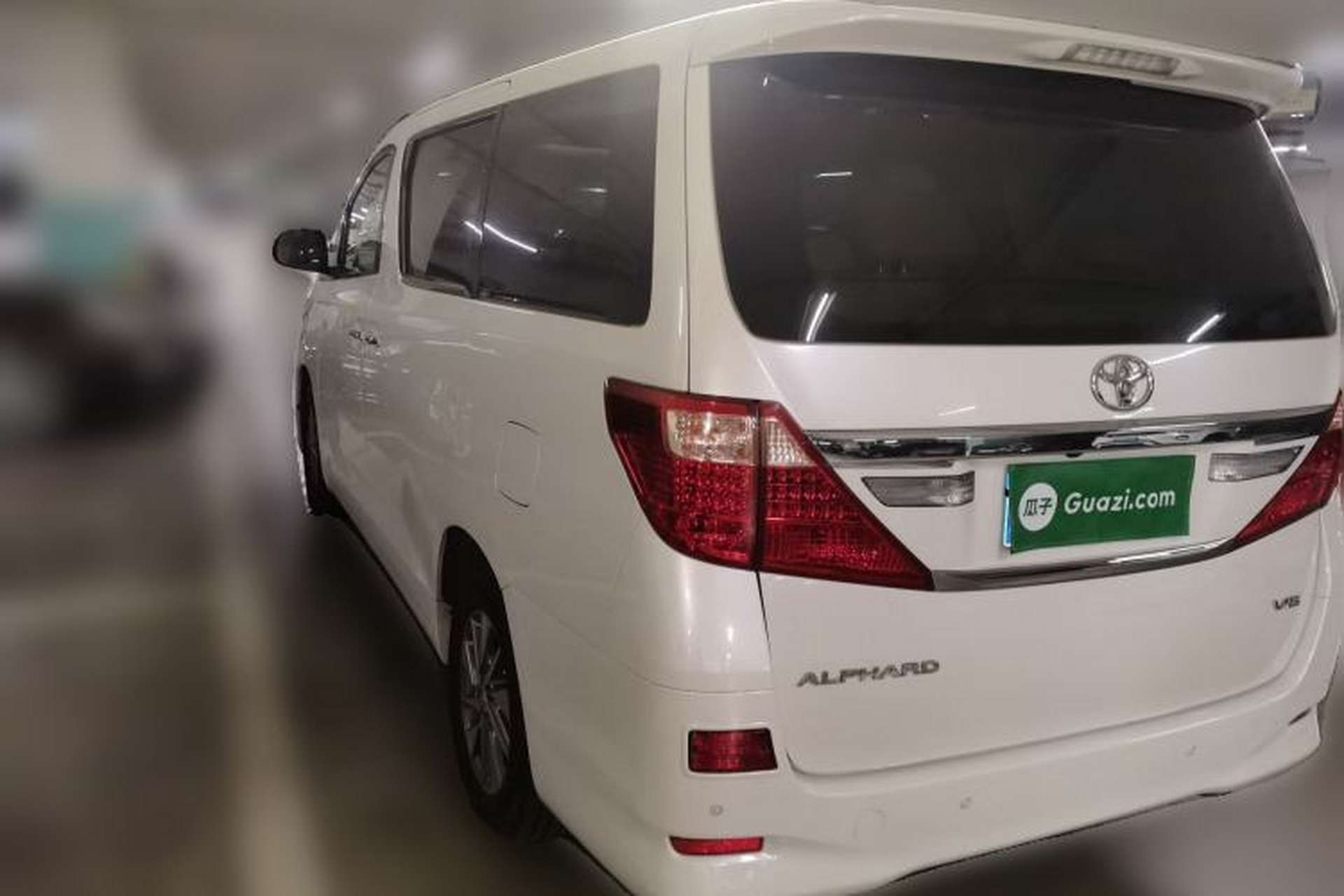 Used Toyota Alphard 2012 3.5L Luxury Edition Rear Left 45 Deg