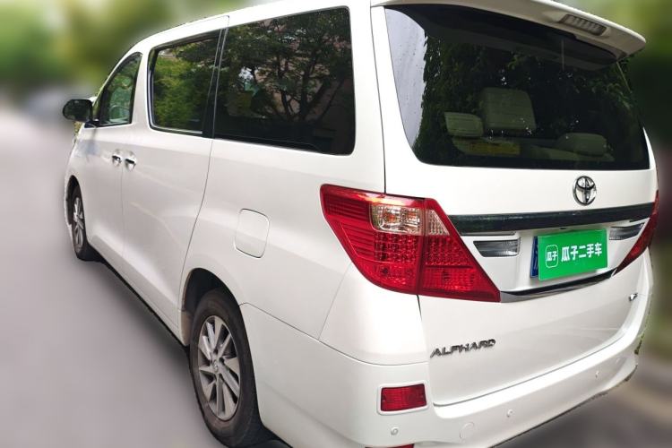 Used Toyota Alphard 2012 3.5L Luxury Edition Rear Left 45 Deg