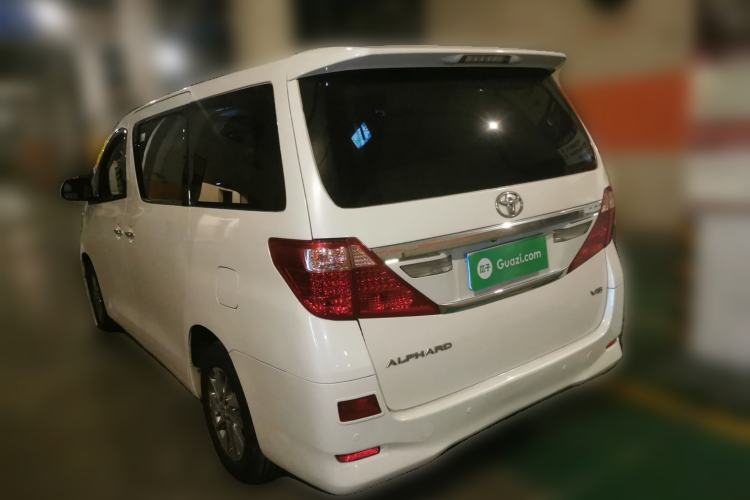 Used Toyota Alphard 2012 3.5L Luxury Edition Rear Left 45 Deg