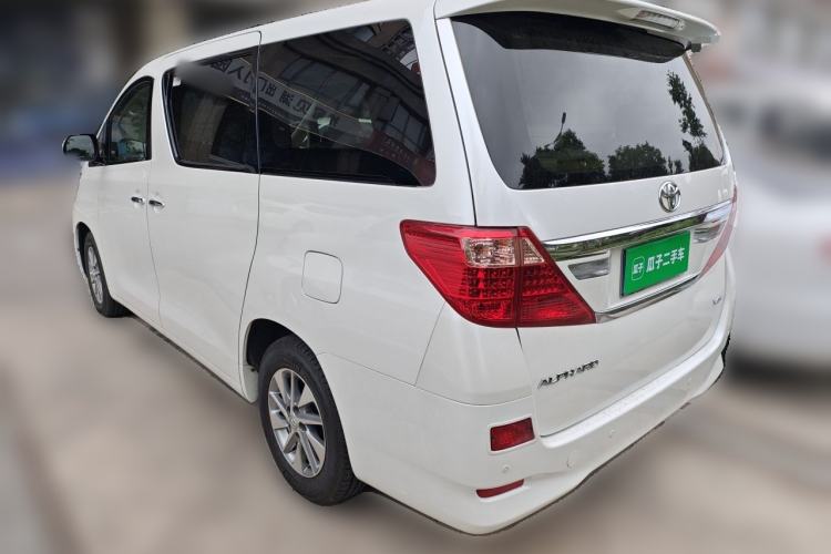 Used Toyota Alphard 2012 3.5L Luxury Edition Rear Left 45 Deg