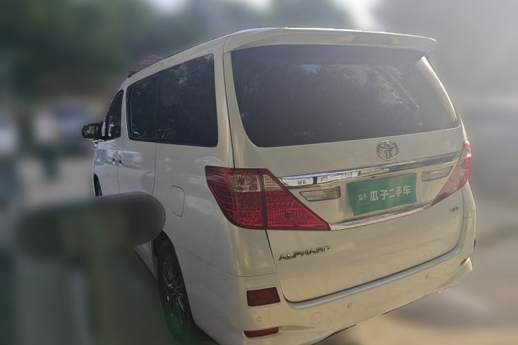Used Toyota Alphard 2012 3.5L Luxury Edition Rear Left 45 Deg