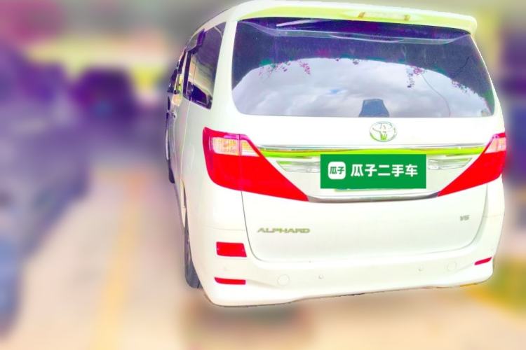 Used Toyota Alphard 2012 3.5L Luxury Edition Rear Left 45 Deg