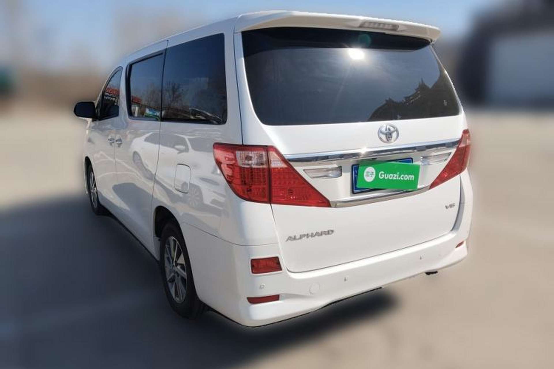 Used Toyota Alphard 2012 3.5L Luxury Edition Rear Left 45 Deg