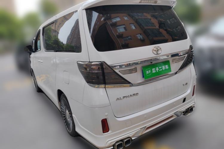 Used Toyota Alphard 2012 3.5L Luxury Edition Rear Left 45 Deg