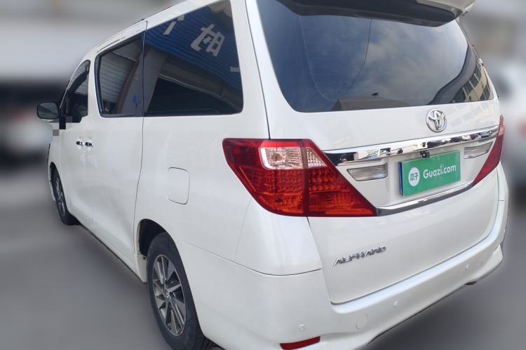 Used Toyota Alphard 2012 2.4L Luxury Edition Rear Left 45 Deg