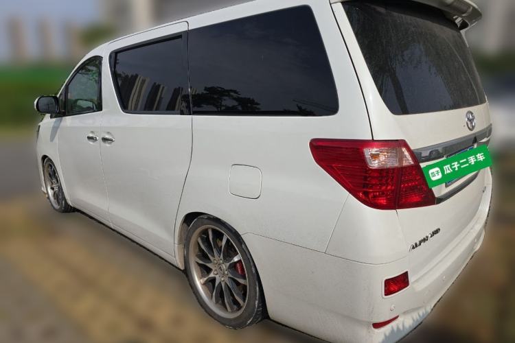 Used Toyota Alphard 2012 3.5L Luxury Edition Rear Left 45 Deg