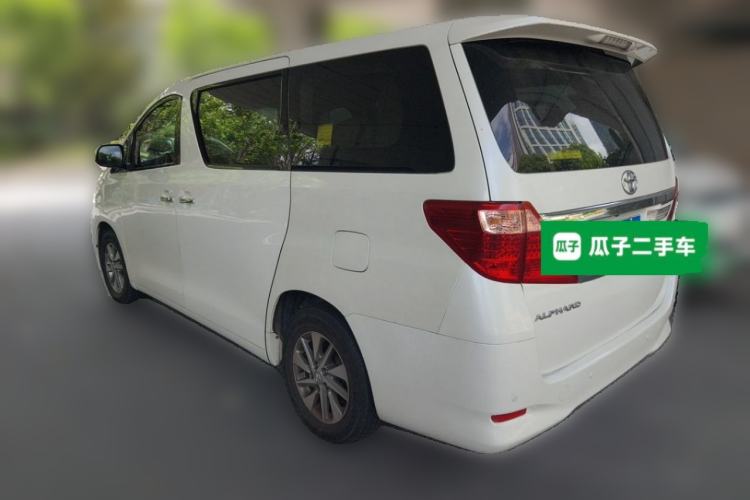 Used Toyota Alphard 2012 3.5L Luxury Edition Rear Left 45 Deg