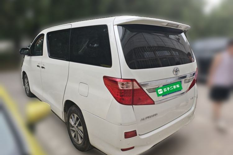 Used Toyota Alphard 2012 3.5L Luxury Edition Rear Left 45 Deg