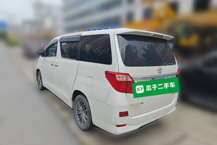 Used Toyota Alphard 2012 3.5L Luxury Edition Rear Left 45 Deg