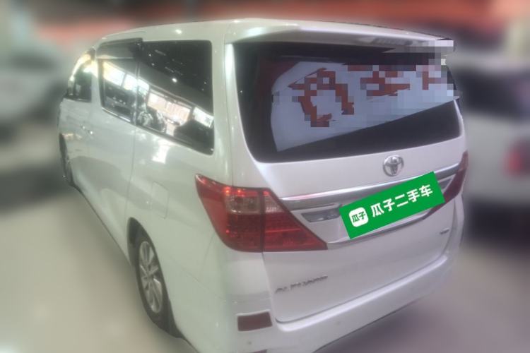 Used Toyota Alphard 2012 3.5L Luxury Edition Rear Left 45 Deg
