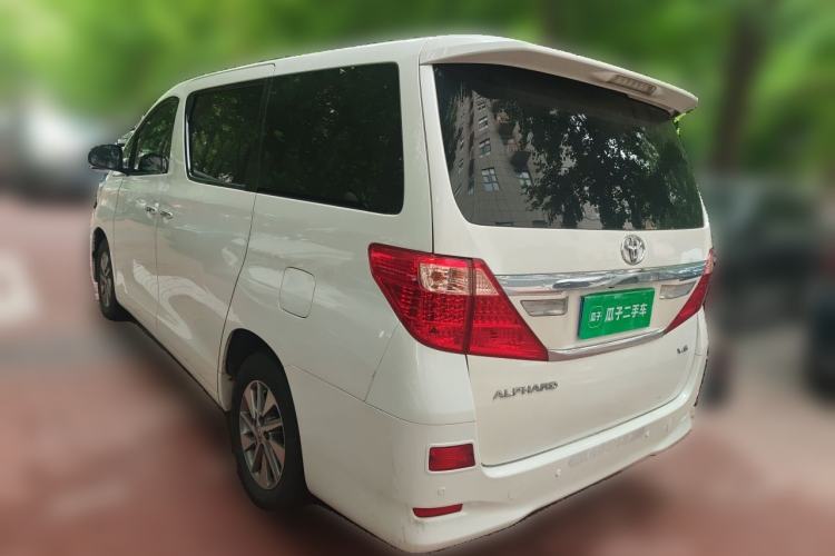 Used Toyota Alphard 2012 3.5L Luxury Edition Rear Left 45 Deg