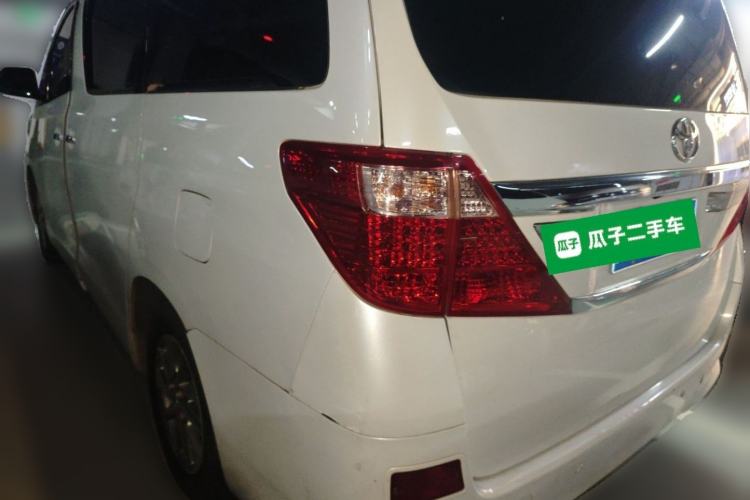 Used Toyota Alphard 2012 3.5L Luxury Edition Rear Left 45 Deg