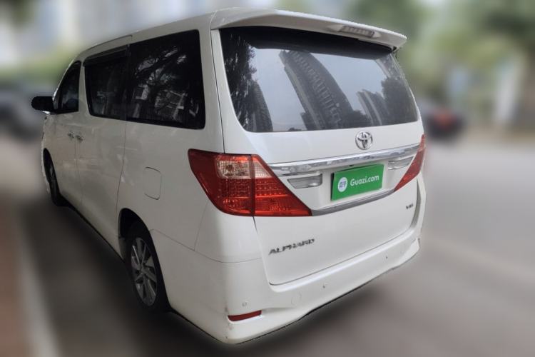 Used Toyota Alphard 2012 3.5L Luxury Edition Rear Left 45 Deg