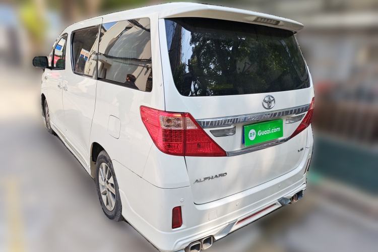 Used Toyota Alphard 2012 3.5L Luxury Edition Rear Left 45 Deg