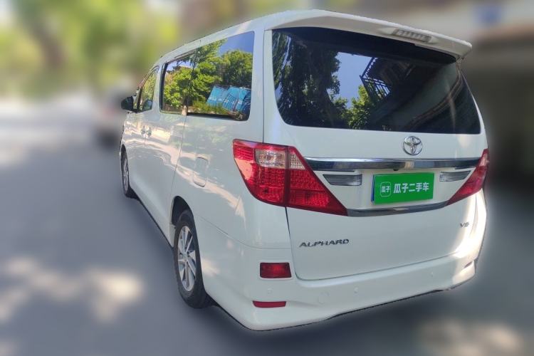 Used Toyota Alphard 2012 3.5L Luxury Edition Rear Left 45 Deg
