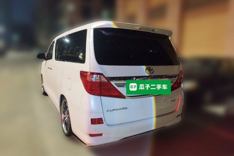 Used Toyota Alphard 2012 3.5L Luxury Edition Rear Left 45 Deg