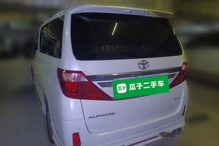 Used Toyota Alphard 2012 3.5L Luxury Edition Rear Left 45 Deg
