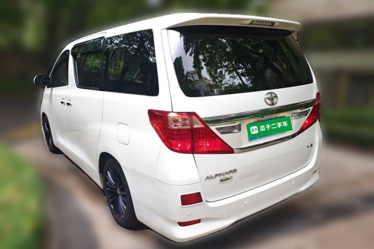 Used Toyota Alphard 2012 3.5L Luxury Edition Rear Left 45 Deg
