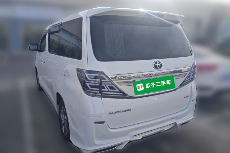 Used Toyota Alphard 2012 3.5L Luxury Edition Rear Left 45 Deg
