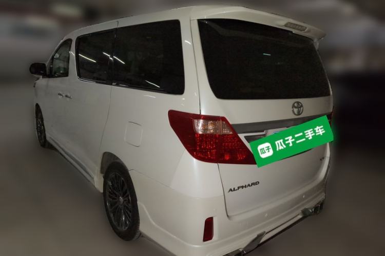 Used Toyota Alphard 2012 3.5L Luxury Edition Rear Left 45 Deg