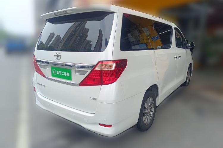 Used Toyota Alphard 2012 3.5L Luxury Edition Rear Right 45 Deg