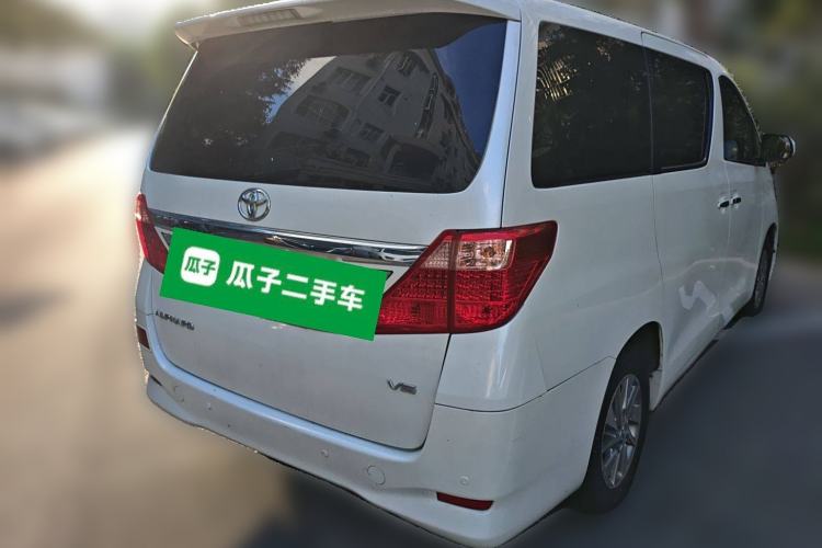 Used Toyota Alphard 2012 3.5L Luxury Edition Rear Right 45 Deg
