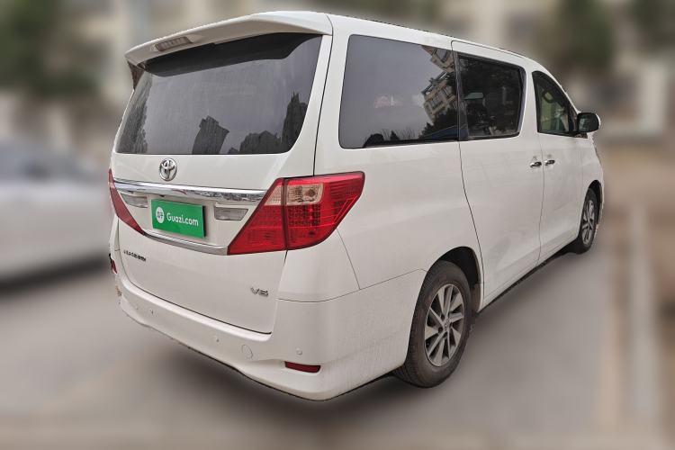 Used Toyota Alphard 2012 3.5L Luxury Edition Rear Right 45 Deg