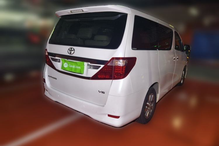 Used Toyota Alphard 2012 3.5L Luxury Edition Rear Right 45 Deg