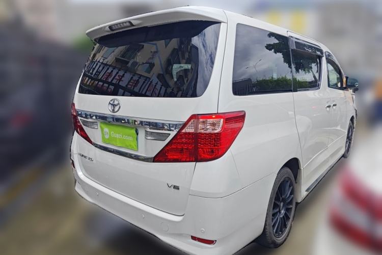 Used Toyota Alphard 2012 3.5L Luxury Edition Rear Right 45 Deg