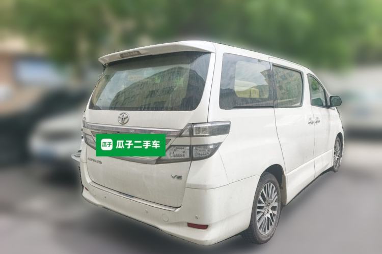 Used Toyota Alphard 2012 3.5L Luxury Edition Rear Right 45 Deg
