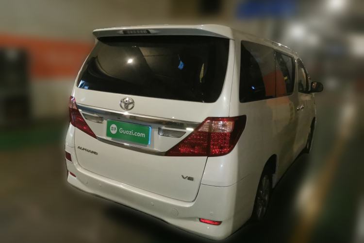 Used Toyota Alphard 2012 3.5L Luxury Edition Rear Right 45 Deg