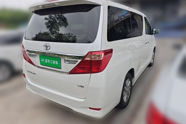 Used Toyota Alphard 2012 3.5L Luxury Edition Rear Right 45 Deg