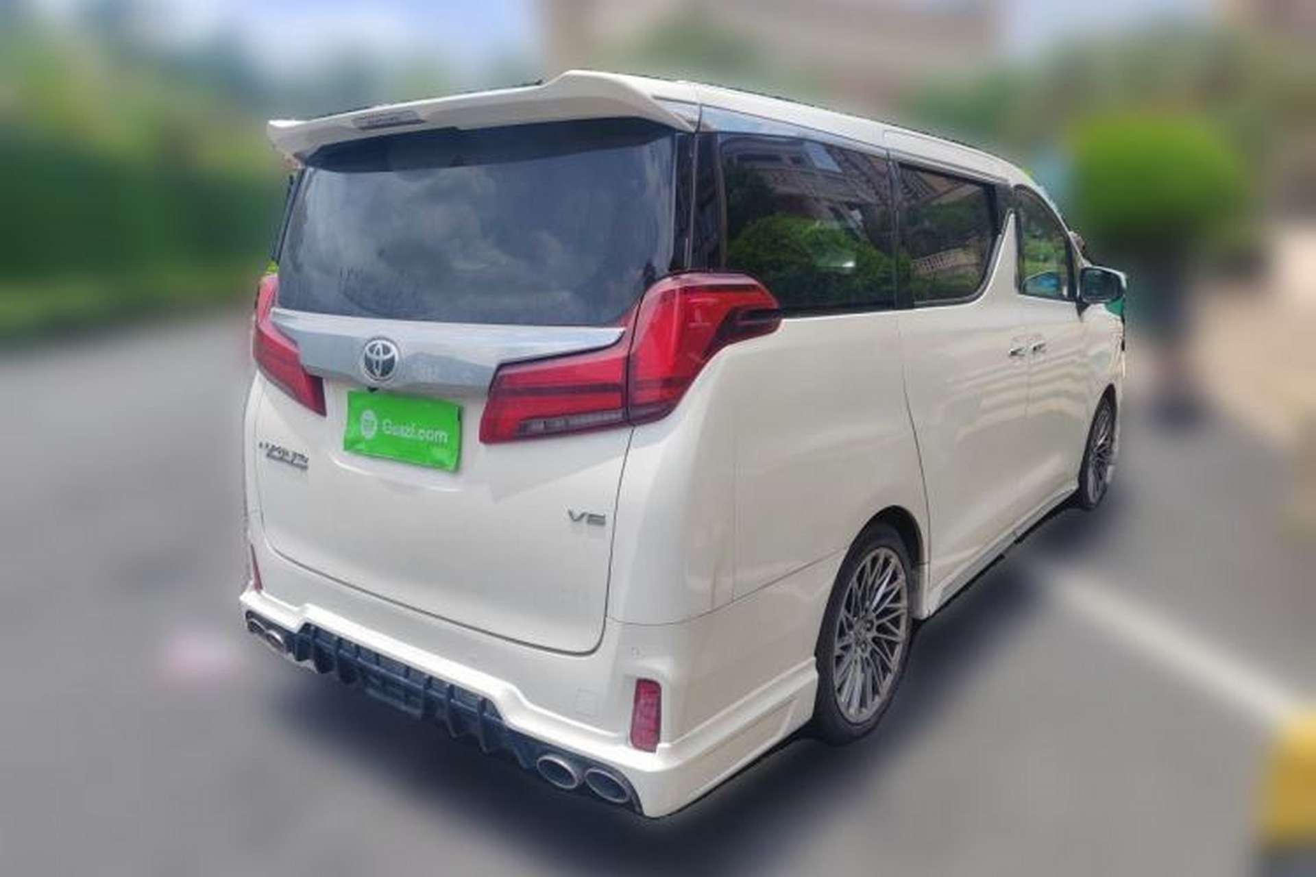 Used Toyota Alphard 2012 3.5L Luxury Edition Rear Right 45 Deg