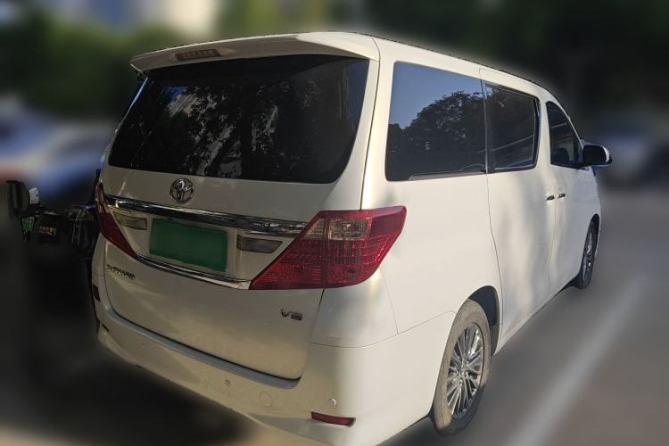 Used Toyota Alphard 2012 3.5L Luxury Edition Rear Right 45 Deg