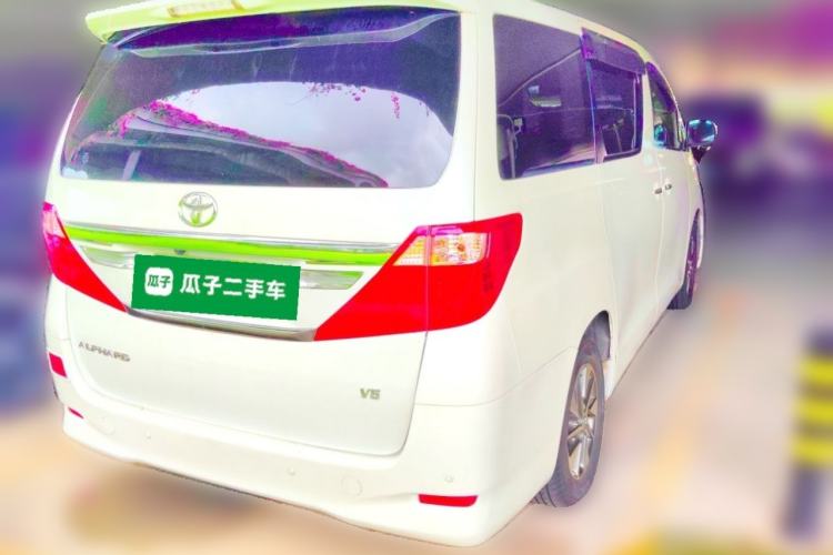 Used Toyota Alphard 2012 3.5L Luxury Edition Rear Right 45 Deg