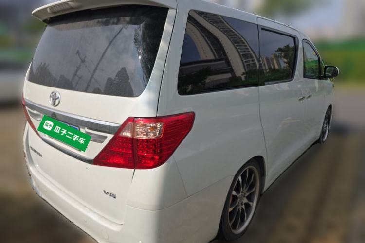 Used Toyota Alphard 2012 3.5L Luxury Edition Rear Right 45 Deg