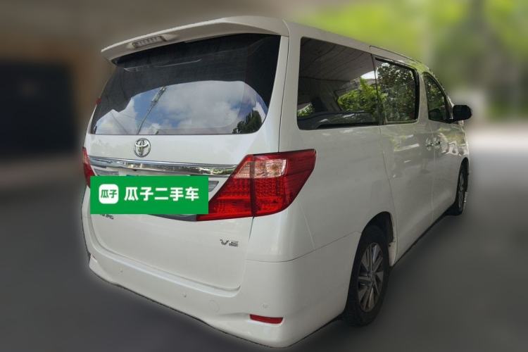 Used Toyota Alphard 2012 3.5L Luxury Edition Rear Right 45 Deg