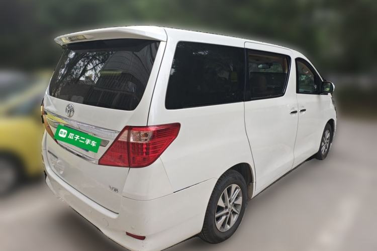 Used Toyota Alphard 2012 3.5L Luxury Edition Rear Right 45 Deg