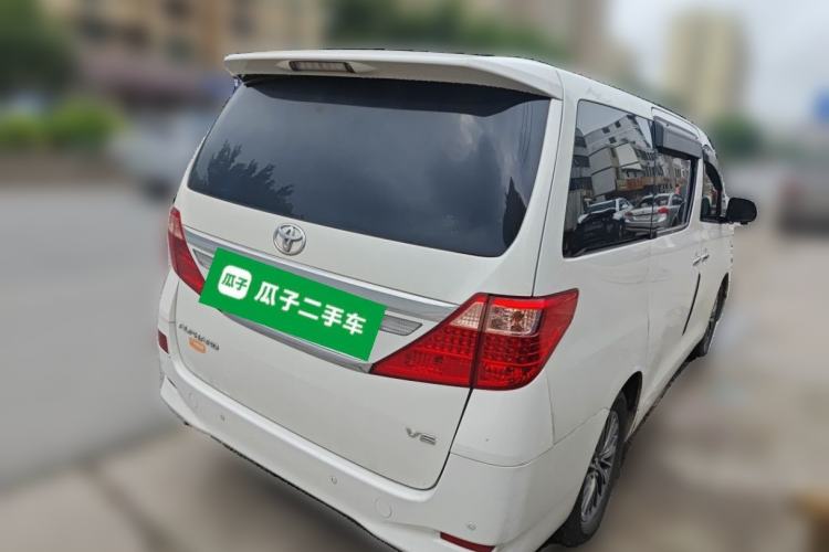 Used Toyota Alphard 2012 3.5L Luxury Edition Rear Right 45 Deg
