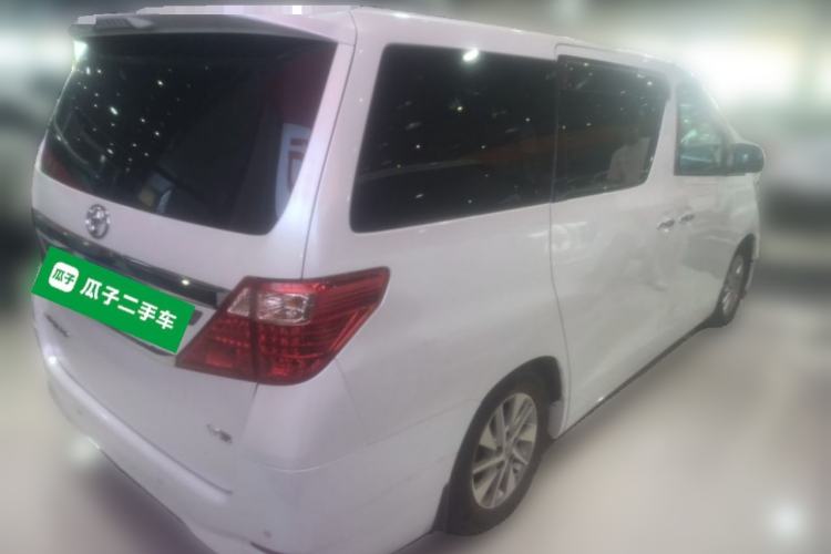 Used Toyota Alphard 2012 3.5L Luxury Edition Rear Right 45 Deg