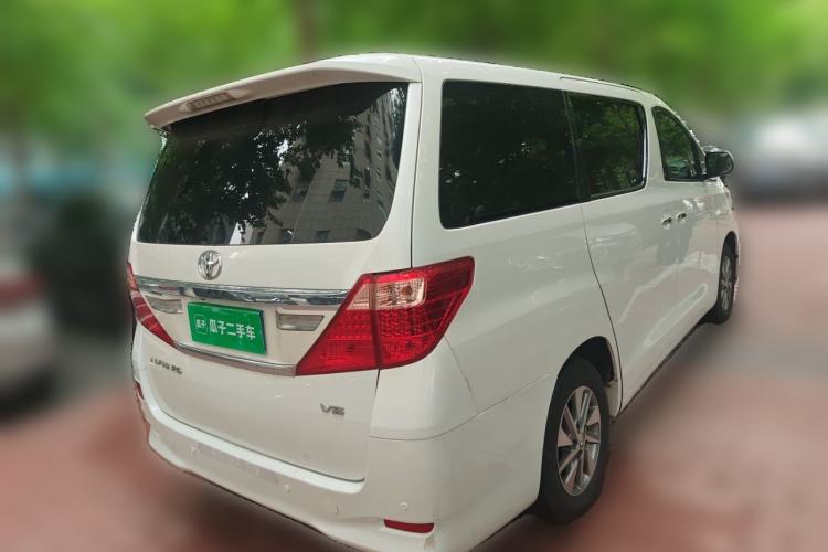 Used Toyota Alphard 2012 3.5L Luxury Edition Rear Right 45 Deg