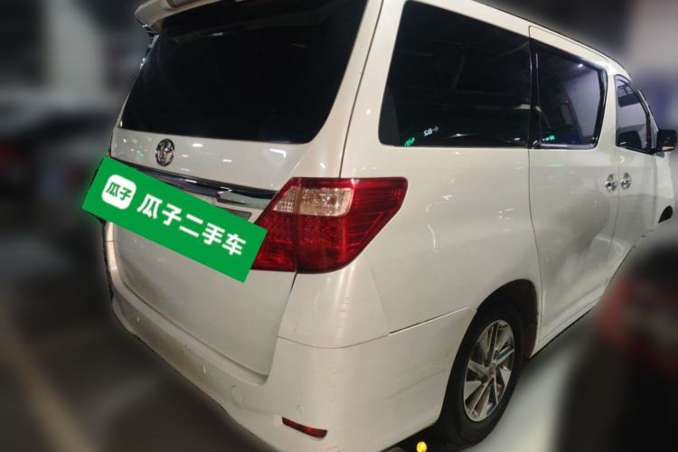 Used Toyota Alphard 2012 3.5L Luxury Edition Rear Right 45 Deg