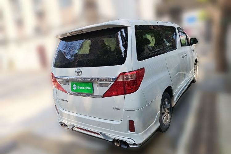 Used Toyota Alphard 2012 3.5L Luxury Edition Rear Right 45 Deg