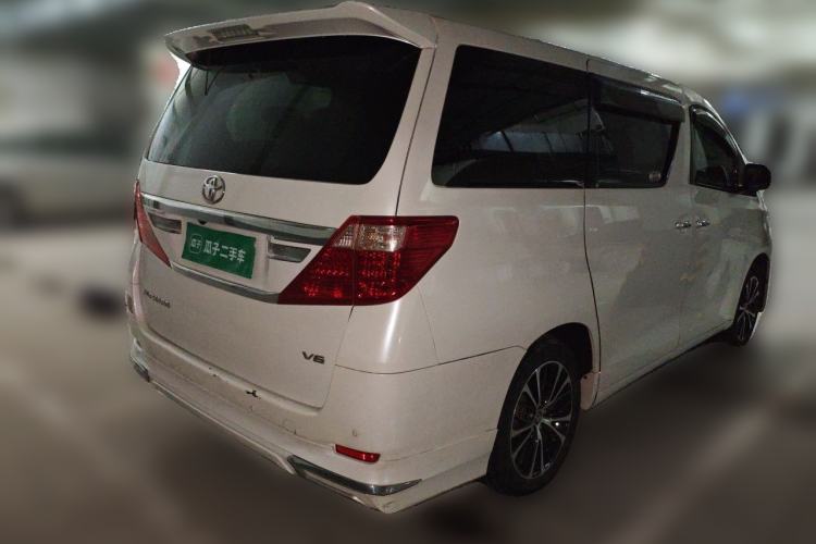 Used Toyota Alphard 2012 3.5L Luxury Edition Rear Right 45 Deg