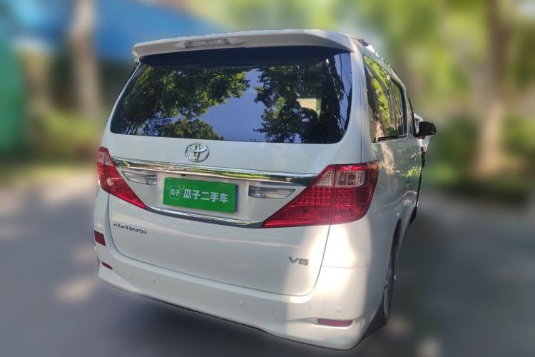 Used Toyota Alphard 2012 3.5L Luxury Edition Rear Right 45 Deg