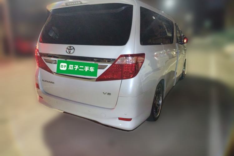 Used Toyota Alphard 2012 3.5L Luxury Edition Rear Right 45 Deg